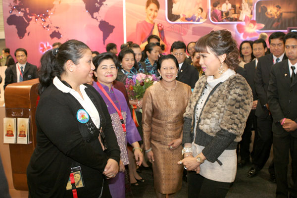 IKH Prinzessin Ubol Ratana auf der ITB 2011