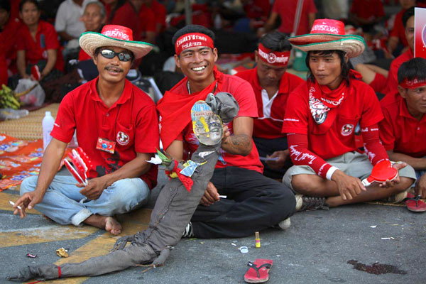 Blockade der Roten in Bangkok 2009