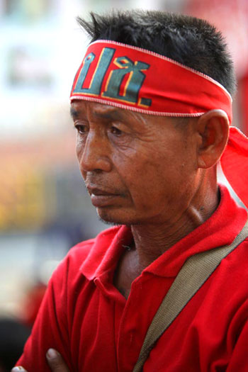 Blockade der Roten in Bangkok 2009