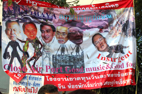 Blockade der Roten in Bangkok 2009