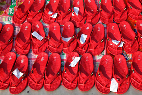 Blockade der Roten in Bangkok 2009