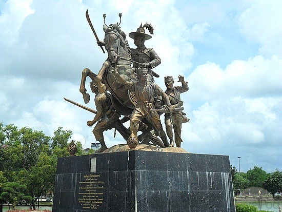 Statue von King Taksin