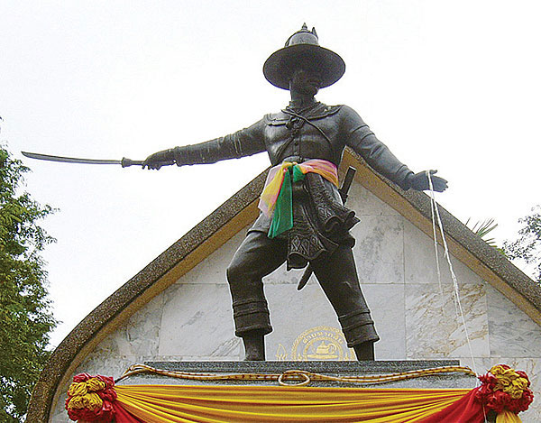 Statue von King Taksin