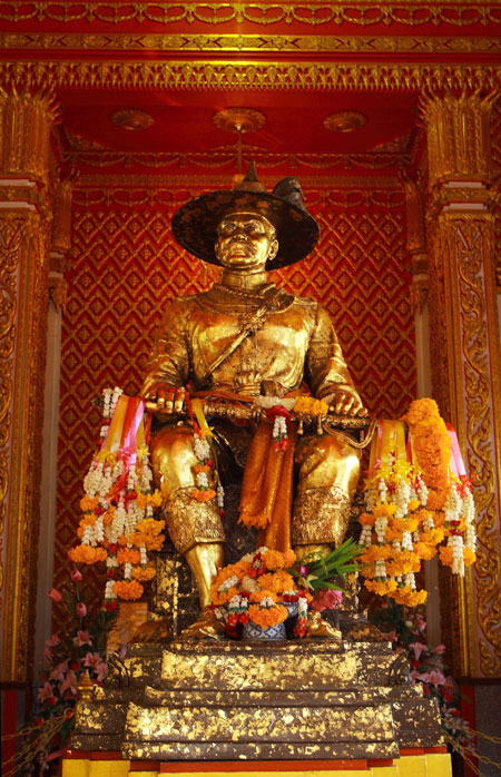 Statue von King Taksin