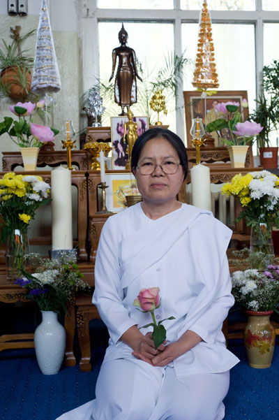 Neujahrsfest, Songkran, im Meditationscenter Wat Sanghathan Berlin