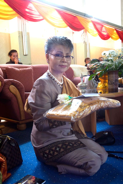 Neujahrsfest, Songkran, im Meditationscenter Wat Sanghathan Berlin