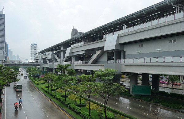 Die neue Station Wongwian Yai 2009