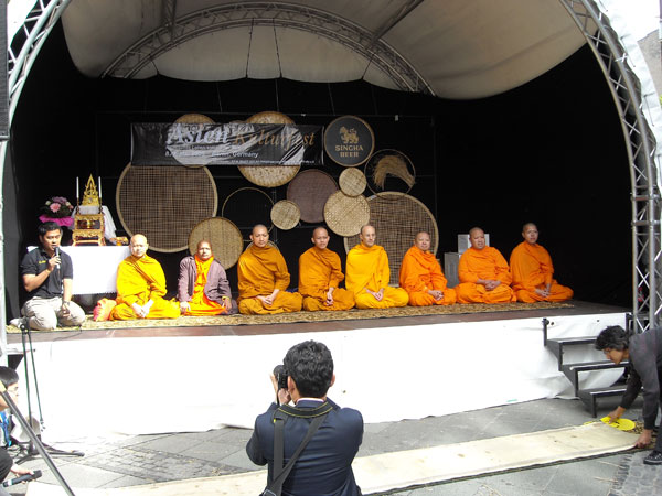 Mönche auf dem Singha Asien Kulturfest 2009