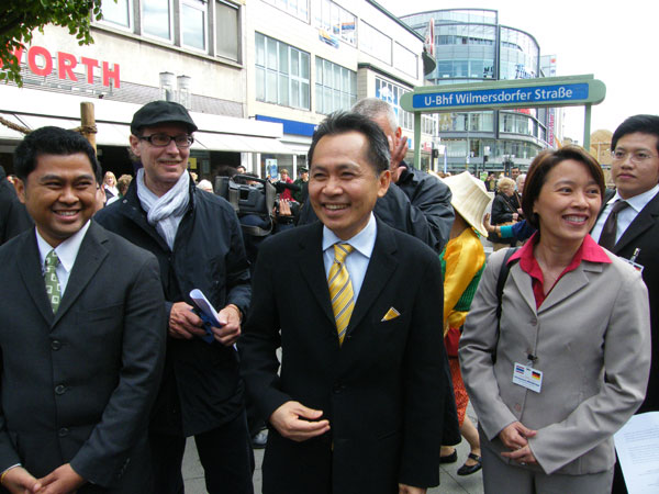 der thailändische Vize-Premierminister Korbsak Sabhavasu 2009