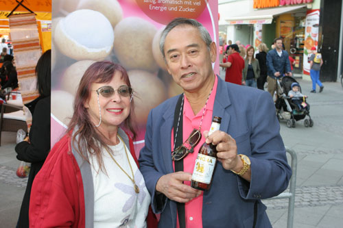 Ingrid und Bovorn auf dem Singha Asien Kulturfest 2009