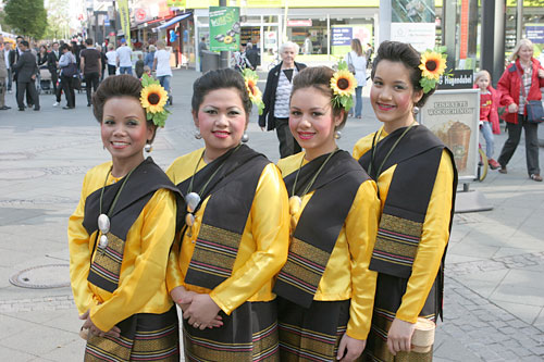 Thaitänzerinnen auf dem Singha Asien Kulturfest 2009