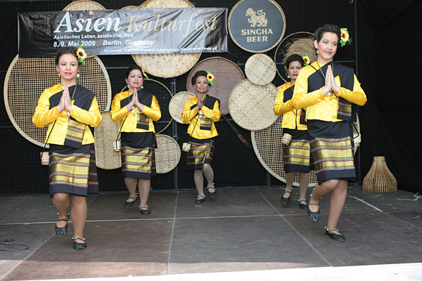 Thaitanz auf dem Singha Asien Kulturfest 2009
