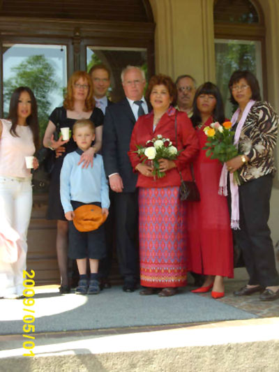 Hochzeitsrunde Thai Farang in Berlin 2009