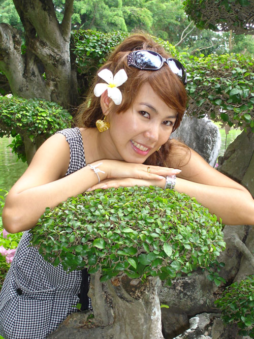 Thai-Frau Kik freut sich auf Berlin