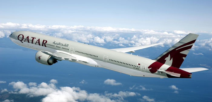 Boeing 777 der QATAR Airways