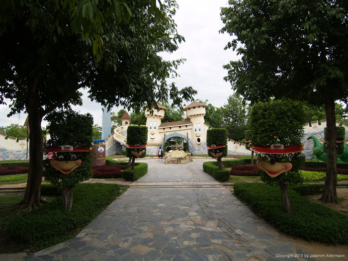 Märchenburg in der Dream World in Bangkok