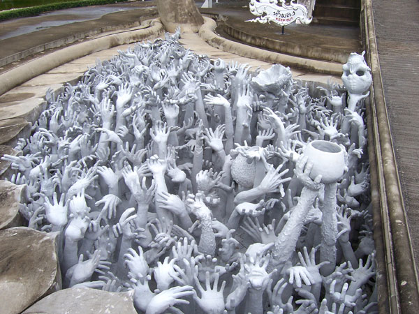 Wat Rong Khun - der weisse Tempel