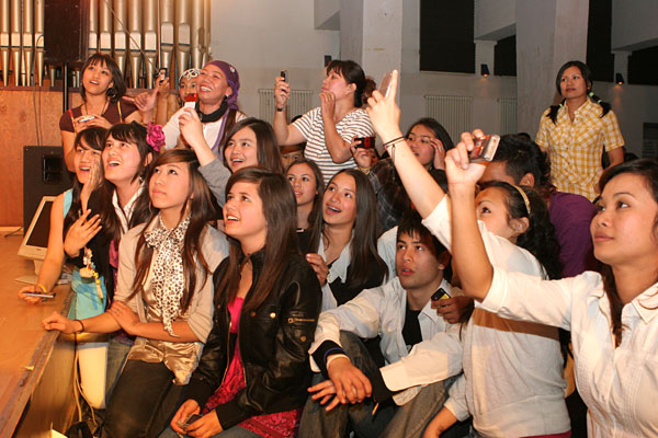 Jubel beim Auftritt von Takatan