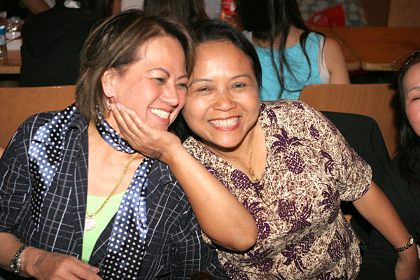 Judy wird gestreichelt