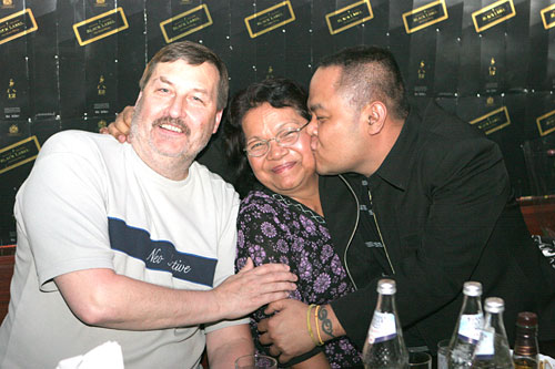 Ein Bussi für die Gute