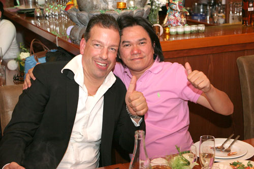 Feier im Moonthai Restaurant in Berlin