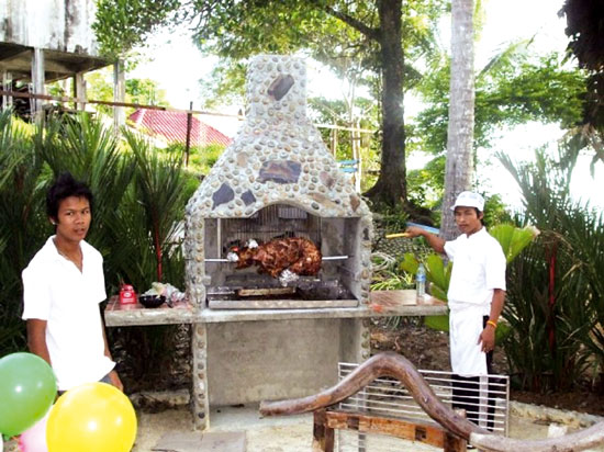 Grill am White Sand Beach 2008