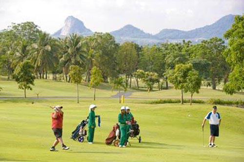 Golfplatz im Rainbow Resort 2008