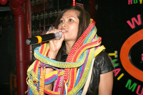 Beim Song-Contest im Berliner R.C.A.