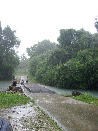 Behelfsbrücke auf Koh Chang