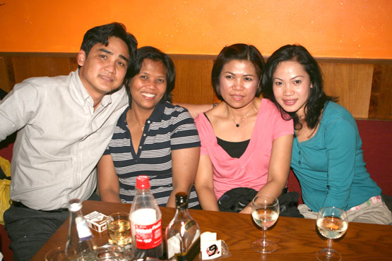 frohe Runde im Scorpion 2008