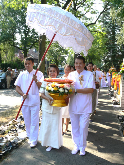 Eindrucksvoller Auftritt der Gäste 2008