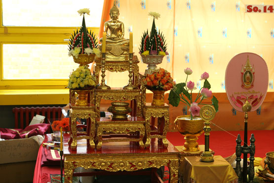 Buddha-Präsentation 2008