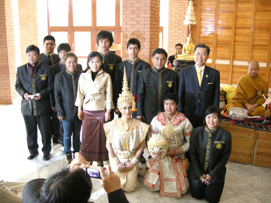 Empfang im ungarischen Tempel 2008