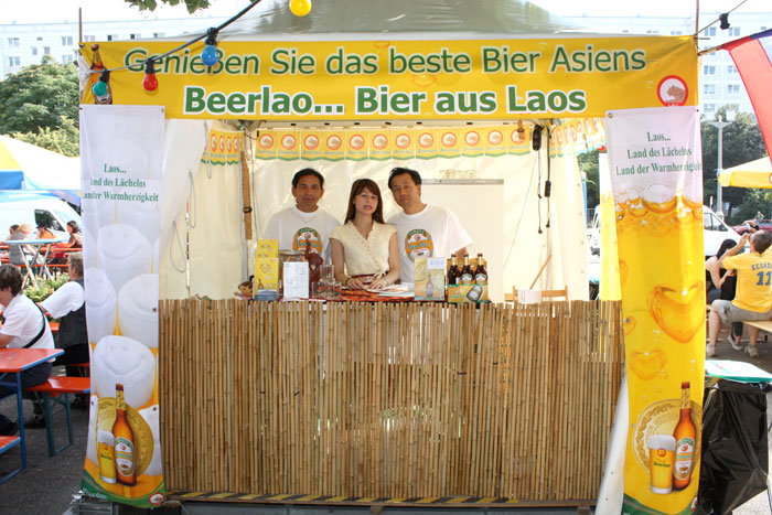 Beerlao - das beste Bier aus Laos in Berlin.