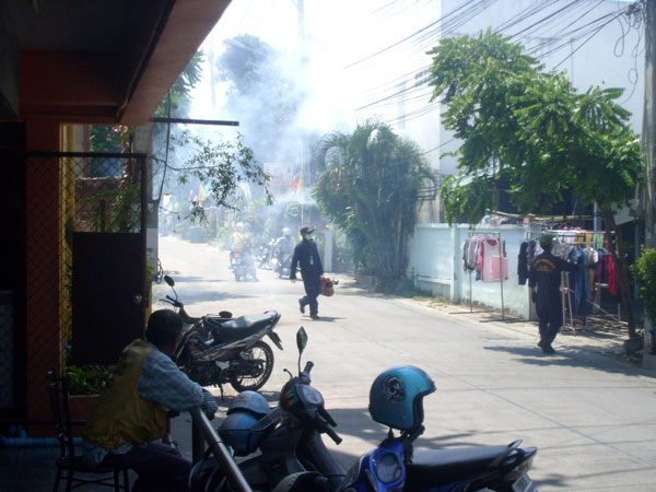 Gift-Einsatz ohne Rücksicht auf Verluste.