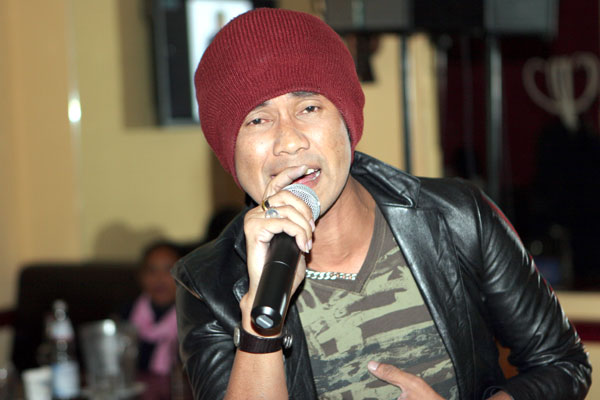 Vid Hyper beim Konzert in Berlin