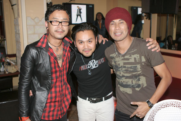 Vid Hyper und Jump - mitte - beim Konzert in Berlin