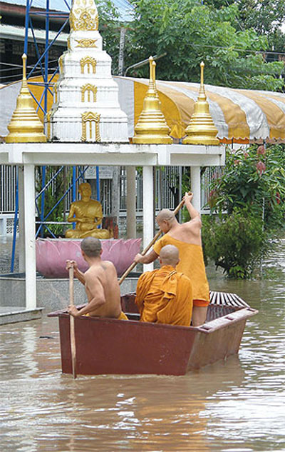 Hochwasser in Thailand