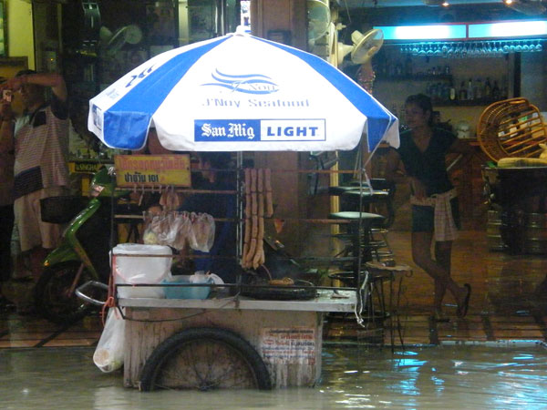 Hochwasser in Pattaya