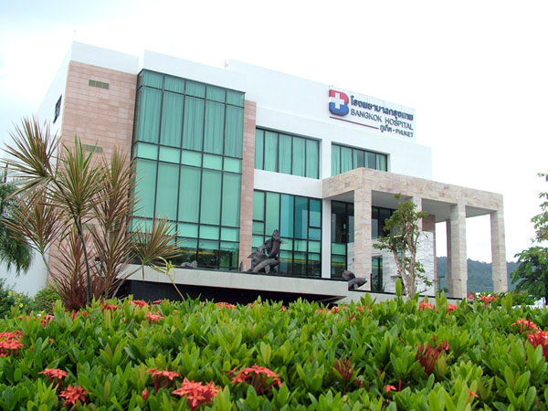 Bangkok Hospital auf Phuket.