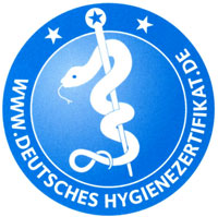 Das Hygiene Zertifikat.