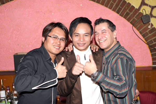 Kasem Komsun in Berlin mit Yad und Moses