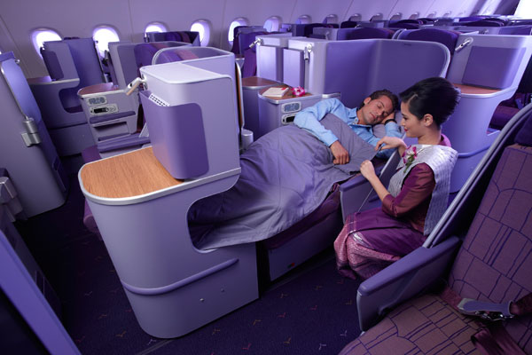 THAI Airways Royal Silk Class