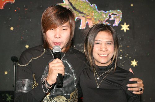 Anan Jaidee und Scorpion-Chefin Lek 2008