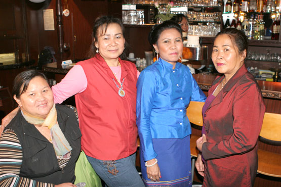 Dia mit dem Team vom Coconut in Berlin