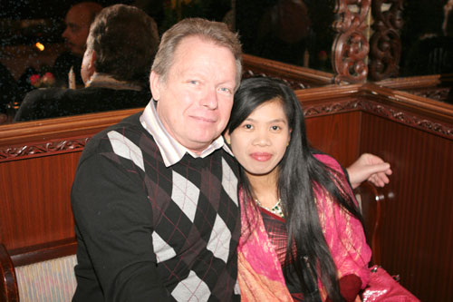 Werner mit seiner schönen Muniah 2008