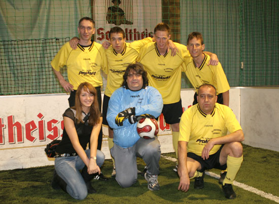 Fussballer des Imbiss König Berlin Reinickendorf 2008