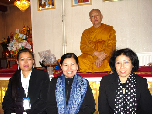 Foto mit dem hohen Mönch in Berlin 2008