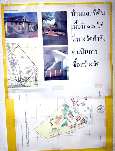 Das interessante Projekt des neuen grossen Tempels des Wat Buddhavihara in Berlin-Heinersdorf.