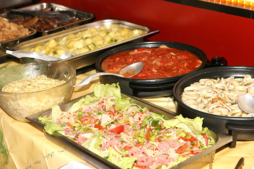 Das Thai-Buffet im LANNA.